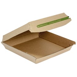 6 Inch Brown Corrugated Pizza Box