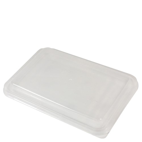 Plastic Containers & Lids - Lid Dome To Suit PP Rectangular Containers ...